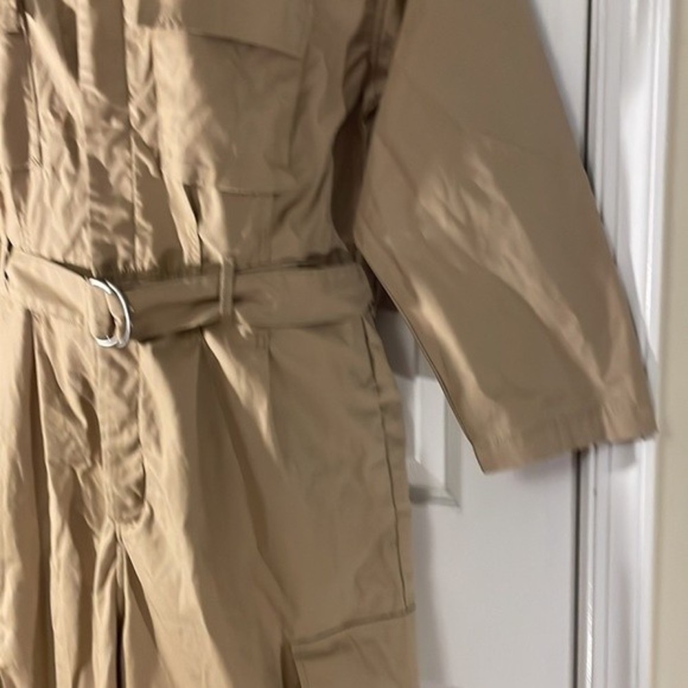 Levi’s Khaki Camel Belted Flight Suit XL - Picture 6 of 10